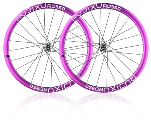 700C Road Bike Hjulset Genomgående Axel Hjul Höghållfasta Fälgar HG/XDR Nav 100mm Framhjul/142mm Bakhjul Center-lock-skivbromsar Kompatibel Med Kassetter 7–12/11-12 Växlar(Silver,HG)