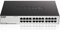 D-Link GO-SW-24G Gigabit Easy Desktop Switch (24 x 10/100/1000-Gigabit-Ports, automatische MDI/MDIX-Erkennung, lüfterlos) schwarz