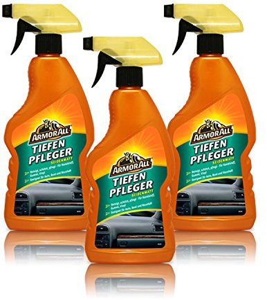 Armor All 3X 11500L TIEFENPFLEGER SEIDENMATT KUNSTSTOFFPFLEGE COCKPITSPRAY 500ml