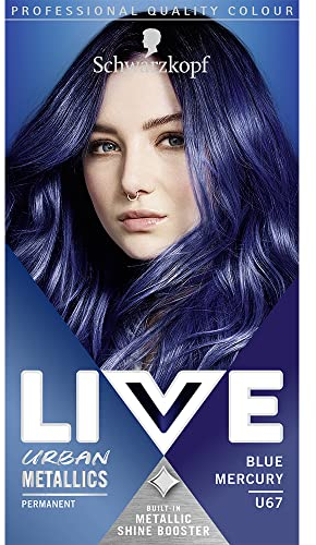 Schwarzkopf LIVE U67 Blue Mercury, 100 ml