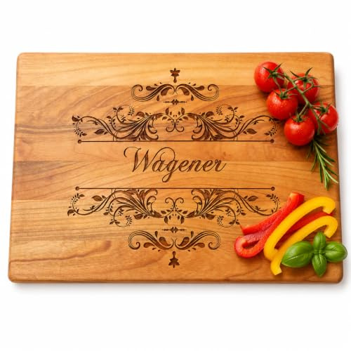 Tagliere Fatto a Mano Personalizzato - Tu o Lui | Regalo Matrimonio | Tagliere da Cucina Legno | Regali Compleanno | Personalizzata Idea Regalo di Algis Crafts