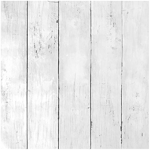 Livelynine 45CMx7M Holztapete Selbstklebende Folie Vintage Tapete Holzoptik Tapete Vintage Shabby Chic PVC Dekofolie Selbstklebend für Flur Küche Möbel Wände Schlafzimmer Wohnzimmer Landhausstil