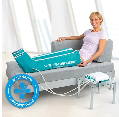 VENENWALKER® PRO2 Venen-Therapiegerät, zertifiziertes Medizinprodukt | Hilft venöse Probleme inklusive des Oberschenkels schon nach wenigen Anwendungen zu therapieren