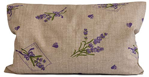 8-Kräuter Kräuterkissen 30x20cm Sorgenfrei + Bio-Inlett - Duftkissen, 100% naturrein. Kräuterkissen mit Salbei, Anis, Kamille, Pfefferminze, Thymian, Rosmarin, Melisse, Lavendel