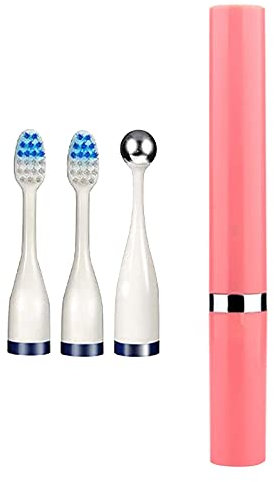 Efficiently Sonic Battery-Operated Toothbrush Removes More (Pink)