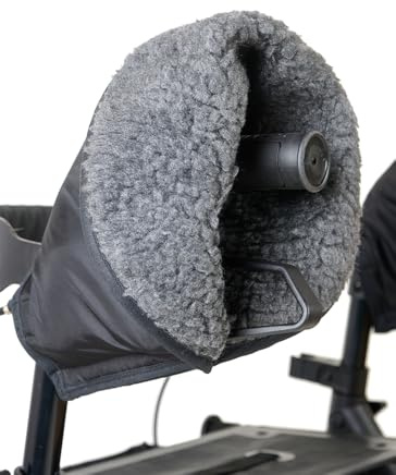 Pellis-Medica SoNa24 - Rollator-Handschuhe, Rollstuhl-Handschuhe, extra warm | Handwärmer Handmuff Windschutz | TOP QUALITÄT by