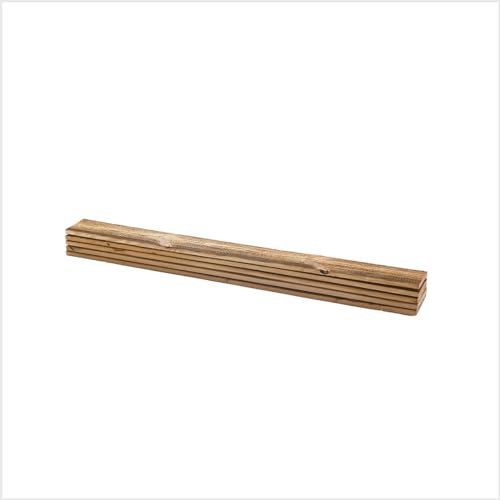 iWerk® – Altholzbretter zum Kleben | Premium Holzbretter aus Altholz als Wand- und Deckenverkleidung | Holzverkleidung für Küchenrückwand, Kamin & Fensterbrett | 100 cm x 8-12 cm