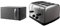 Russell Hobbs RHFM2363B 23 L 800 W Black Digital Flatbed Solo Freestanding Microwave & 4 Slice Toaster (High lift feature, 7 Browning levels, Frozen/Cancel/Reheat function