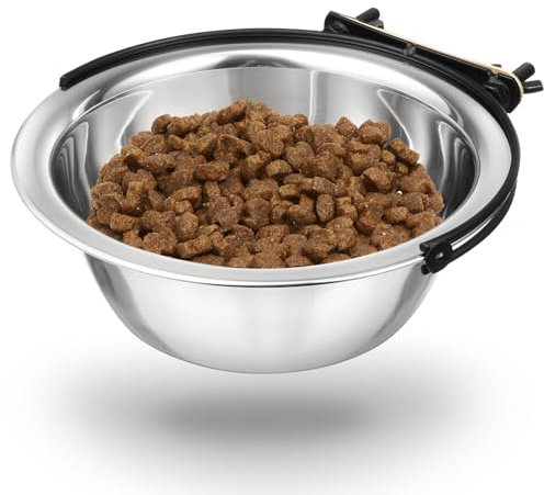 CIYODO Wassernapf Für Hund Und Katze -futternapf Zum Aufhängen Für Käfige Und Zur Aufbewahrung Von Tierfutter Oder Wasser Robust Und Spülmaschinenfest