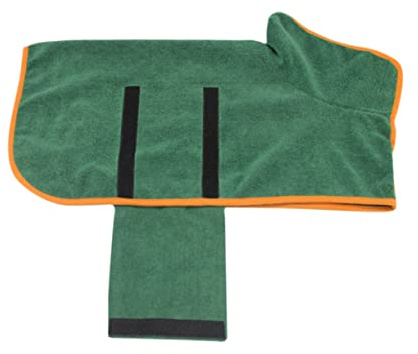 Supvox Haustier-Bademantel Hunde-bademäntel Katzen-Bademantel Polyester-Material Warm Saugfähig Größe XL