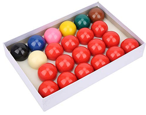 22 Stücke 52,2 Mm/2,1 Zoll Snooker Billard Billardtisch Kugeln Set Harz Kalk Pulver Pigment
