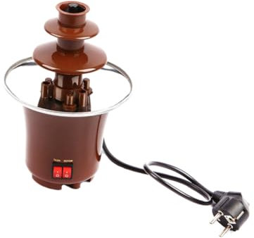 LALADEFIEE Fountain Acier Inoxydable Pour Fondue Au Chocolat Pour Déguster Fruits Et Biscuits Facile à Nettoyer Fonctionnement à Réglages