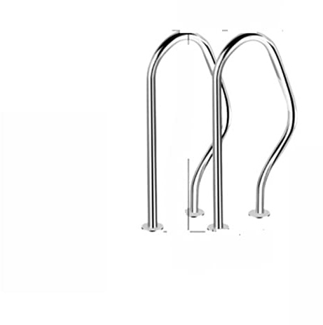 Poolleitern, Schwimmbad Rolltreppe 304 Edelstahl Handlauf Wasserleiter Kletterleiter Wasserhandlauf Verdickte Leiter,Robust und stabil(YL-02)