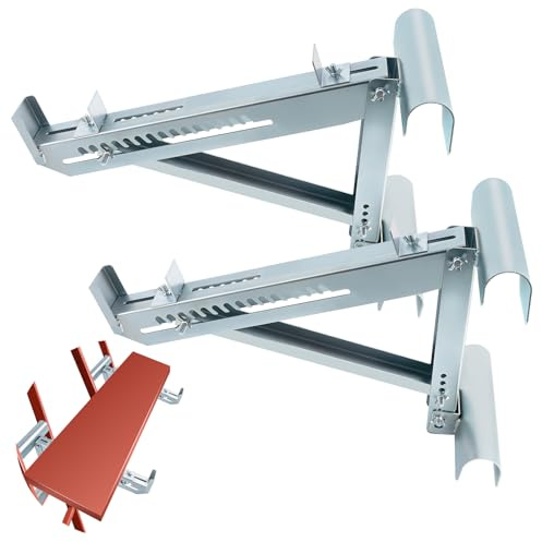 maXpeedingrods Ladder Jacks 2 Pack Scaffold Bracket, Extension Scaffolding Platform for Working Stage 20 inch Strengthen Stability