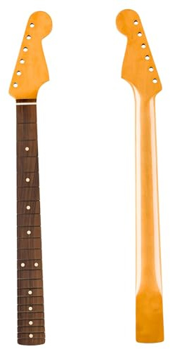Mástil De Guitarra Guitarra Eléctrica Con Diapasón De Palisandro ST De 21 Trastes Y Mástil De Arce Sin Línea Central Trasera