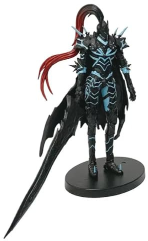 Anjinguang Igris Actionfigur, Stehhaltung mit Schwert, blau-schwarz, Anime Sung Jin Woo Figuren, PVC-Modell, Schreibtisch, Heimdekoration, Sammlung, Geschenk, 21 cm