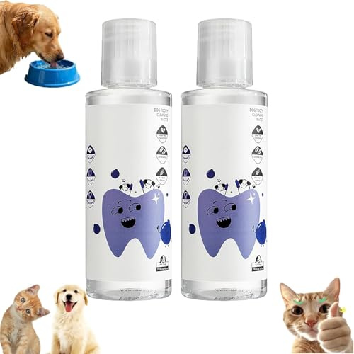 Un enjuague bucal natural, sin olor ni sabor para gatos y perros que combate eficazmente el sarro, promueve la salud de las encías y refresca el aliento. Apto para todas las mascotas.