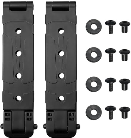 GAZIL Set da 2 Clip per Cintura Multifunzionali Molle, Accessori in Nylon ad Alta Resistenza per Zaino e Equipaggiamento Tattico