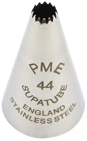 PME Supatube - Bocchetta Decorativa Professionale, Effetto Corda Grande n. 44