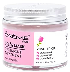 The Creme Shop - Rose Oil Overnight Gel Face Mask - 2.36 oz.
