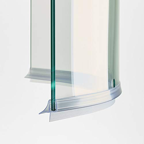 Ricambi & Box Doccia Guarnizione Box Doccia Curva per Vetro 6-8 mm 100 cm