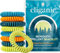 Cliganic 50 Pack Mosquito Repellent Bracelets, DEET-Free Bands, Individually Wrapped