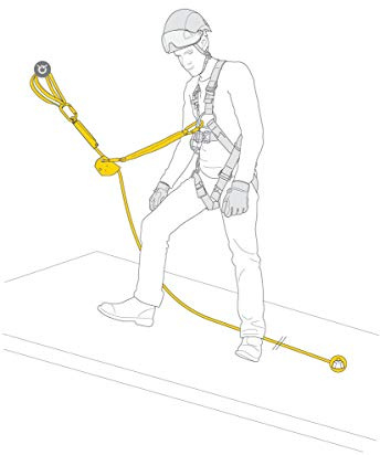 PETZL K091AB00 ASAP Vertikal, 10 m