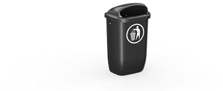 Sulo DIN-PK Papierkorb 50L Grau RAL7021