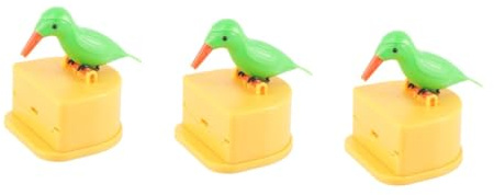 Alipis 3pezzi Dispenser Stuzzicadenti Portastuzzicadenti con Design e Include Stuzzicadenti Decorazione e