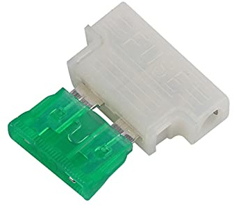 Schützende Verdrahtung 5 Sätze 5A 10A 15A 20A 25A 30A Auto Standard mittlerer Sicherungshalter Boots-LKW ATC ATO Flachsicherung (Color : Ivory)