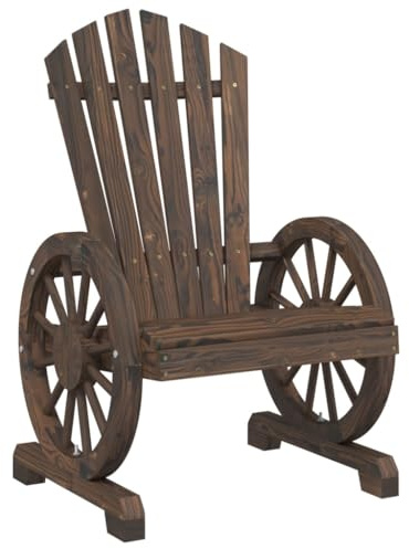 vidaXL Adirondack-Gartenstuhl Massivholz Tanne
