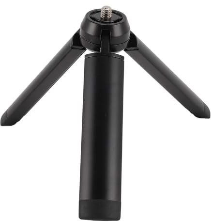 Kamera-Stativ, Action-Kamera-Desktop-Tischständer-Stativ mit 1/4-Zoll-Schraube, Kamera-Stabilisator-Ständer, Kompatibel mit Gimbal-Griff-Stabilisator und Allen Kameras