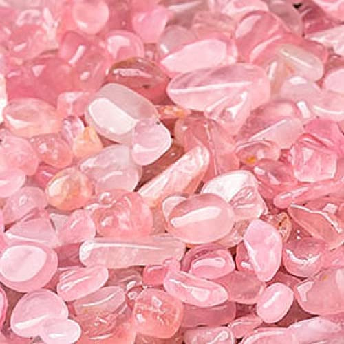 IINKUEYK Plein de Textures 100g/200g Cristal Naturel Gravier spécimen Rose Quartz améthyste décor à la Maison Pierre colorée for Aquarium décoration ménage(Color:Rose Quartz,Size:100g)