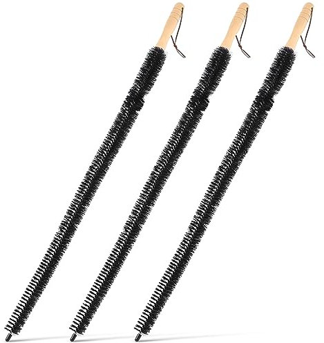 Ipetboom 3pièces Brosse De Nettoyage Pour Radiateur Longue Nettoyeur De Ventilation Et Radiateur Brosse De Nettoyage De Charpie Pour Sèche-linge