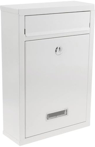 Kippen 10006AC - Cassetta Postale Modello MAIL di Colore Crema. Dimensioni: 320x215x90mm.