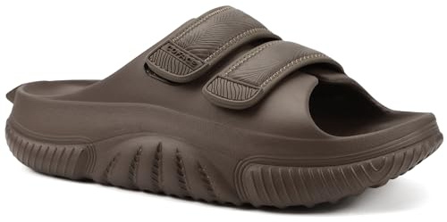 COFACE Återhämtning Sandaler Herr Glysserande Ortopediska Sandaler Justerbar Tjock Kudde Ortopedisk Män Plantar fasciit Bekväma Casual Utomhus Storlek 40-48