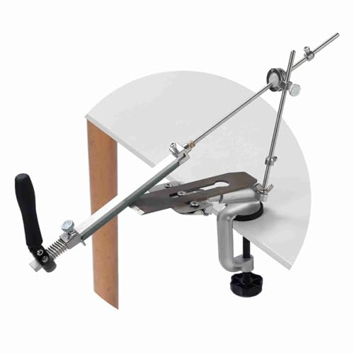 Dioche Set per Affilare i Coltelli Kit per Affilare i Coltelli Ad Angolo Fisso con 4 Pietre per di Alta qualità per da Cucina, Forbici, Strumenti per la Lavorazione del Legno - Design Professionale