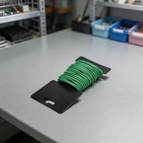 Flexibles und weiches gummibeschichtetes Gartendraht zur Unterstützung von Pflanzen, geeignet für die Sicherung von Reben, Gemüse und Ästen ohne Beschädigung (3 mm x 10 m)
