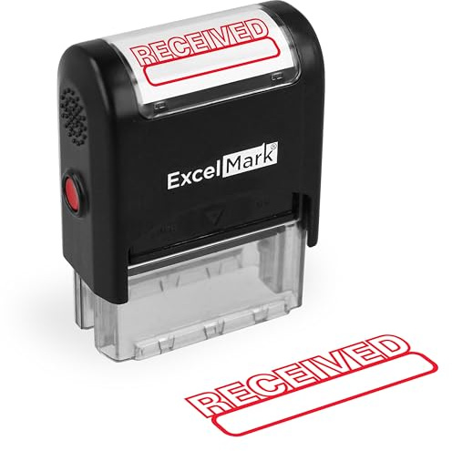 ExcelMark Received Self Inking Rubber Stamp
