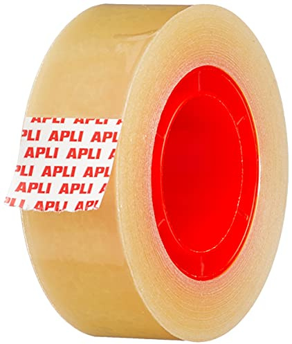 Apli 11328 Klebeband, transparent, 19 mm x 33 m