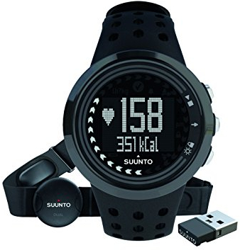 SUUNTO M5 Men all Pack, Cardiofrequenzimetro Unisex, Nero, Taglia Unica