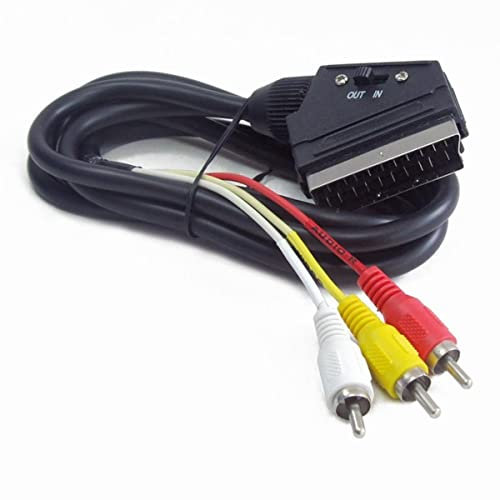 CABLE RCA TO SCART AUDIO-VIDEO BIDIRECTIONAL 1.8 M