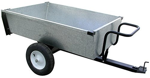 Turfmaster - Remolque abatible de acero galvanizado