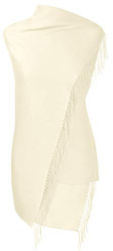 Fiolini Pashmina Schal Stola Schultertuch für Damen - elegant & sehr weich - Made in Italy