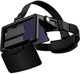 SMSOM VR Auriculares, Gafas de Realidad Virtual 3D compatibles con iOS y Android Teléfono Nuevas Gafas para películas Compatible 4.7 -6.0 - Regalo para niños y Adultos