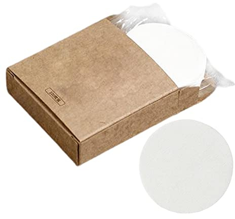 Baoblaze 100 Stück runder Kaffeefilter, Papier-Kaffeesieb für Bar Home Kitchen Hotel, 53MM