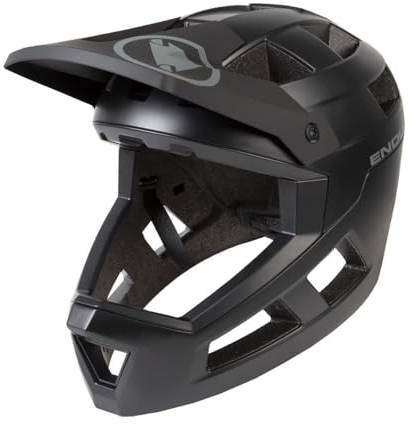 Endura Downhill MTB-Helm SingleTrack Schwarz Gr. L/XL