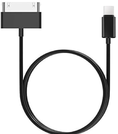MAOTOAM Cable adaptador USB para dispositivos de 30 pines, compatible con iPhone 4/4S, iPad 1/2/3, iPod, conector USB-C