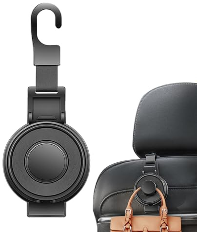 Portabicchiere per poggiatesta per sedile posteriore, portabicchieri per poggiatesta | Ganci per borsa per poggiatesta,Gancio per poggiatesta per seggiolino auto con portabicchieri, organizzatore di