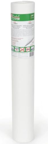 Perfect Cover Eco Malervlies Selbstklebend 16,25m² | 160 g/m² – Abdeckvlies für Bodenschutz bei Renovierung, Flüssigkeitsdicht, Rutschfest und Nachhaltig